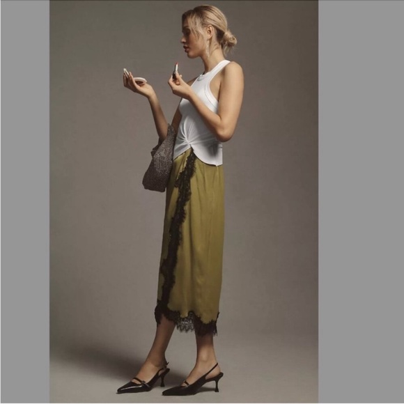 Anthropologie The Keeley Twofer Midi Dress XS - Picture 4 of 5